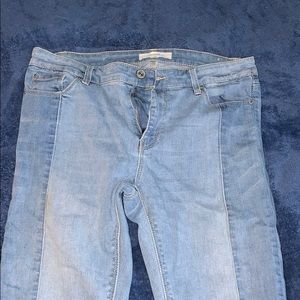 Two toned jeans